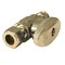 Apollo 1/2 in. Chromed Brass PEX-A Expansion Barb x 3/8 in. Compression Quarter-Turn Straight Stop Valve EPXVS1238C - alternate 2